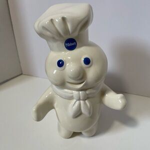 Pillsbury White Ceramic Doughboy Figurine